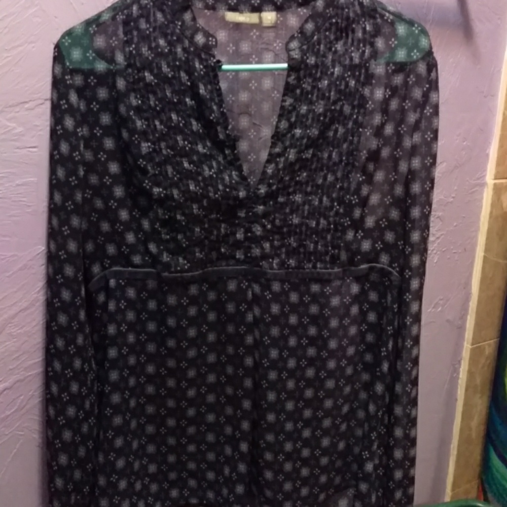 Sheer blouse